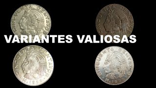 Monedas de 50 Centavos Cuauhtémoc Mira cuanto valen  PRECIO   variantes Valiosas [upl. by Ejroj]