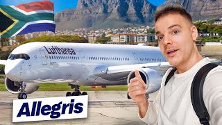 Ich fliege mit der NEUEN Lufthansa Allegris Maschine nach Südafrika 🇿🇦 [upl. by Hennessey]