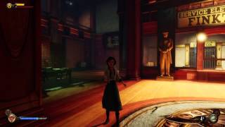 BioShock Infinite  Coin Flip FROM AFAR [upl. by Ahsratal588]