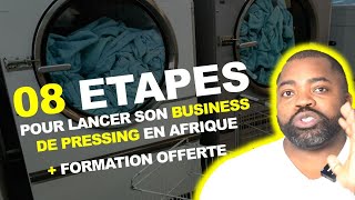 COMMENT LANCER UN BUSINESS DE PRESSING EN AFRIQUE  je te dis tout dans la vidéo [upl. by Fusuy]