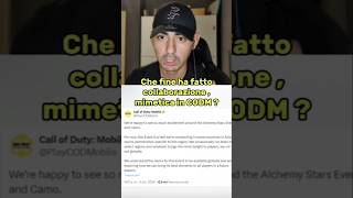 CODM Notizie collaborazione Mimetica completista codmobile codm [upl. by Eibbil]