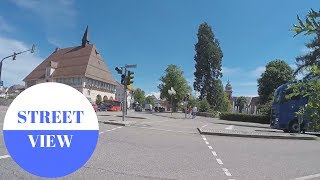 STREET VIEW Freudenstadt in Black Forest in GERMANY [upl. by Brunhild]