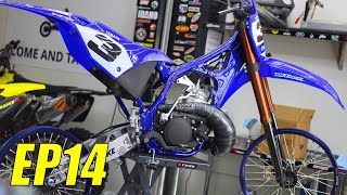 HOW TO BUILD amp CERAKOTE YOUR OWN DIRT BIKE WHEELS 🔥 BRC Racing YZM500  Yamaha YZ500 Two Stroke [upl. by Godart]