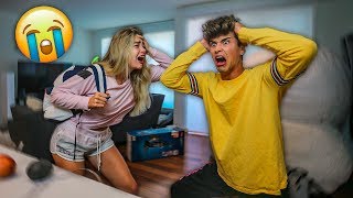 EARTHQUAKE PRANK ON GIRLFRIEND HER BIGGEST FEAR [upl. by Laemaj]