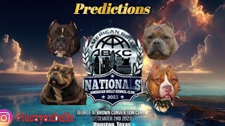 My Selections for ABKC Nationals 2023 [upl. by Auqinot]