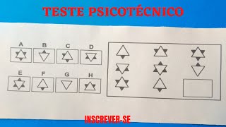 PSICOTÉCNICO DETRAN 20222023 QUESTÃO DO LIVRINHO DE RACIOCINIO LÓGICO [upl. by Amati324]