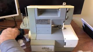 SERGER SERIES 10 Installing New Parts on an Elna Pro Lock 5 L5D amp Are Generic Parts Compatible [upl. by Risa319]