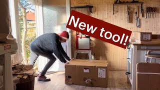 Unboxing my new Axminster saw AXMINSTER WORKSHOP AW254TS 254MM TABLE SAW [upl. by Berry]