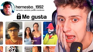 REACCIONANDO A LIKES EN TIKTOK DE MIS SEGUIDORES 🥵 muy 🥵 [upl. by Benedikta]