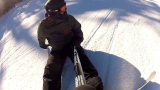 Snowboard  MASSIF de Charlevoix [upl. by Garrek]