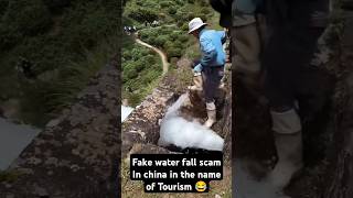 Fake waterfall of china by which chinese gov Earned a lot of money [upl. by Ready]