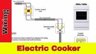 How to wire an electric cooker UK [upl. by Oel]