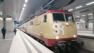 Sonderzug der AKERheingold in Berlin Hbf mit 2x Baureihe 111 auf dem Weg nach Ostsenbad Binz [upl. by Yelekalb]