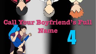 CheatingEngaged  Call Your Boyfriends Full Name Prank Ft Haikyuu Ships Pt 44 [upl. by Chan]