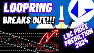 Loopring Crypto Coin Breaks Out  LRC Price Prediction 2024 [upl. by Adiasteb]