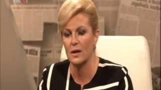 Kolinda Teško pitanje Grabar Kitarović [upl. by Ellary]