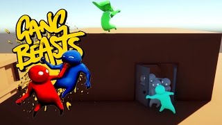 Gang Beasts  OUT STORE IS CLOSING Father and Son Gameplay [upl. by Queri]