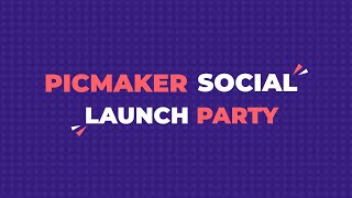 Join Our Social Party Picmaker Social Summit 2022 [upl. by Shel858]