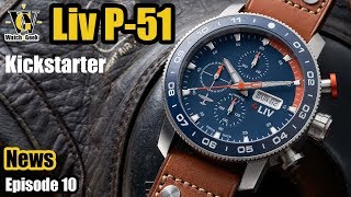 News  Liv watches Kickstarter project  Affordable Swiss Automatic Chronograph [upl. by Eceirahs739]