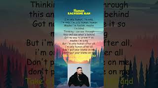 RagnBone Man  Human Lyrics shorts [upl. by Wait333]