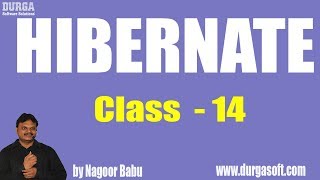 Hibernate Online Training  Class  14  by Nagoor Babu [upl. by Jesher]