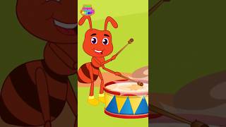 Ants Go Marching  Nursery Rhymes  Kids Song  Little Finger Rhymes shorts short [upl. by Cost970]