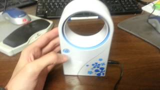 Bladeless Fan USB Battery Operated Portable Air Conditioner [upl. by Alba767]