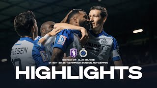 BEERSCHOT  CLUB BRUGGE  CROKY CUP  HIGHLIGHTS  20232024 [upl. by Merat]