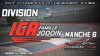 GT7  GTCQ Div 2  IGA Famille Jodoin  Manche 6 [upl. by Kakalina]