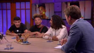 BOEF ALI B EN RONNIE FLEX OVER HOMOS BIJ RTL LATE NIGHT [upl. by Nylknarf]