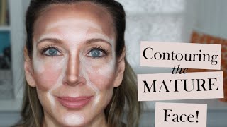 How to Contour the Mature Face  Contouring amp Highlighting Tutorial [upl. by Ahsek770]