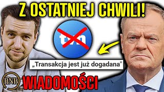 Z Ostatniej Chwili TVN SPRZEDANE Media Nagle UDERZAJĄ w Tuska [upl. by Keslie]