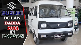 Suzuki Bolan Van DABBAReview 2023 Model In Pakistan Suzuki Carry 7th Generation  Mohsin Auto Hub [upl. by Emelda]