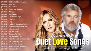 The Best Duet Love Songs With Lyrics Classic Duet Songs Male and Female 80s 90s [upl. by Ardnaskela]