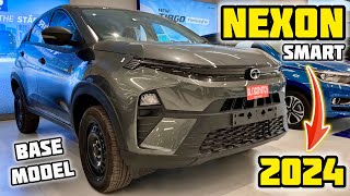 Tata Nexon Smart 2024 Model ✅ Tata Nexon Base Model 2024 ✅ [upl. by Jenks]