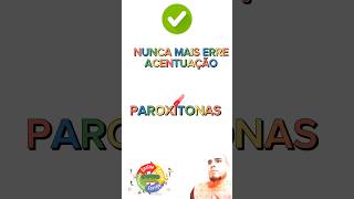 Nunca mais esqueça o acento  você nunca mais vai errar ortografia [upl. by Ialokin]