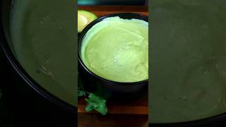 Super Easy Creamy Cilantro Lime Dressing Recipe Aderezo de Cilantro shorts [upl. by Yelha]