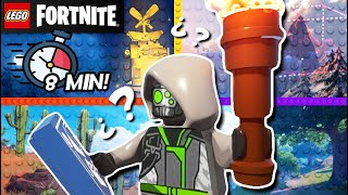 Cómo SOBREVIVIR en LEGO FORTNITE en 8 Minutos [upl. by Kloman]