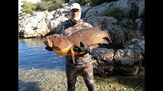 ΡΟΦΟΣ 118 cm στα πολύ ΡΗΧΑ  SPEARFISHING [upl. by Henarat]