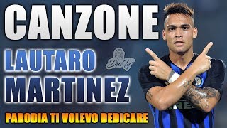 CANZONE LAUTARO MARTINEZ ⚽  Parodia Rocco Hunt  Ti Volevo Dedicare ft JAX Boomdabash [upl. by Ninehc]