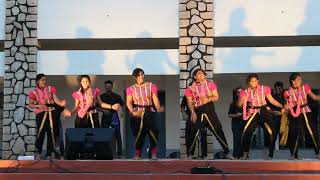 Chingamasam Dance Performace MeesamadhavanCollege Dance Christ University 2015 [upl. by Ardene]