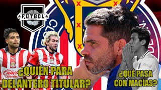 ¿QUIÉN para DELANTERO TITULAR con CHIVAS HOY ¿Cuál es LA NETA con JJ MACÍAS [upl. by Gawain]