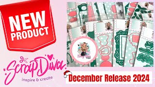 Scrap Diva Designs December Release 2024 🤩 [upl. by Anthe]