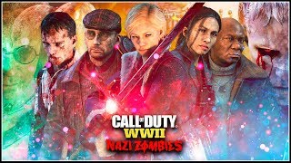 🌟 HISTORIA WWII ZOMBIES COMPLETA 🌟  Explicación  Todos los mapas  Easter Eggs Call Of Duty WW2 [upl. by Yahsat]