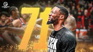 Damian Lillard CAREERHIGH 71 POINTS vs Rockets ● 13 3s ● Full Highlights ● 260223 ● 1080P 60FPS [upl. by Nosraep]