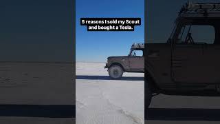 5 reasons I sold my Scout and bought a Tesla   I didnt scout800 lsscout ihscout scoutmotors [upl. by Wystand]