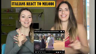 Italians React To Ceremonial Welcome Of Giorgia Meloni In India [upl. by Eeram458]