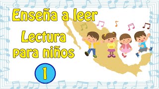 Enseña a leer programa de lectura para niños Tema 1 [upl. by Raouf]