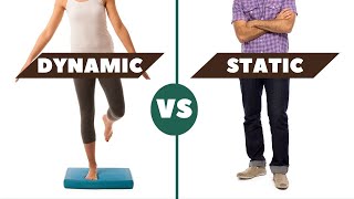 Dynamic VS Static Stretching [upl. by Noryv161]