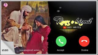 Raqs e bismil ost ringtoneSad flute ringtonePakistani drama ringtoneAafi writes [upl. by Avrom]